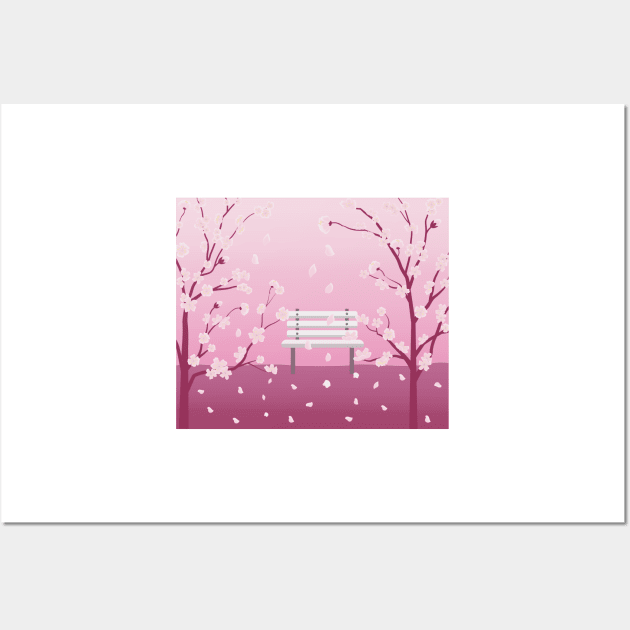 Blossom Park Wall Art by BeCreativeArts